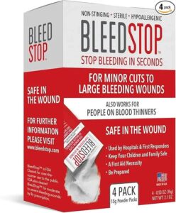 BleedStop™ First Aid Powder for Blood Clotting