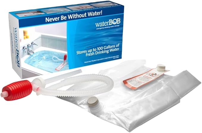 Emergency Bathtub Drinking Water Storage Container by WaterBOB