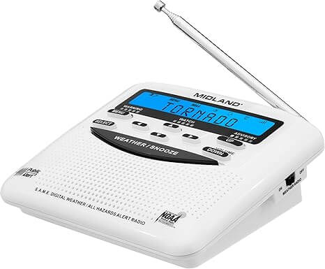 Midland WR120B NOAA Emergency Weather Alert Radio