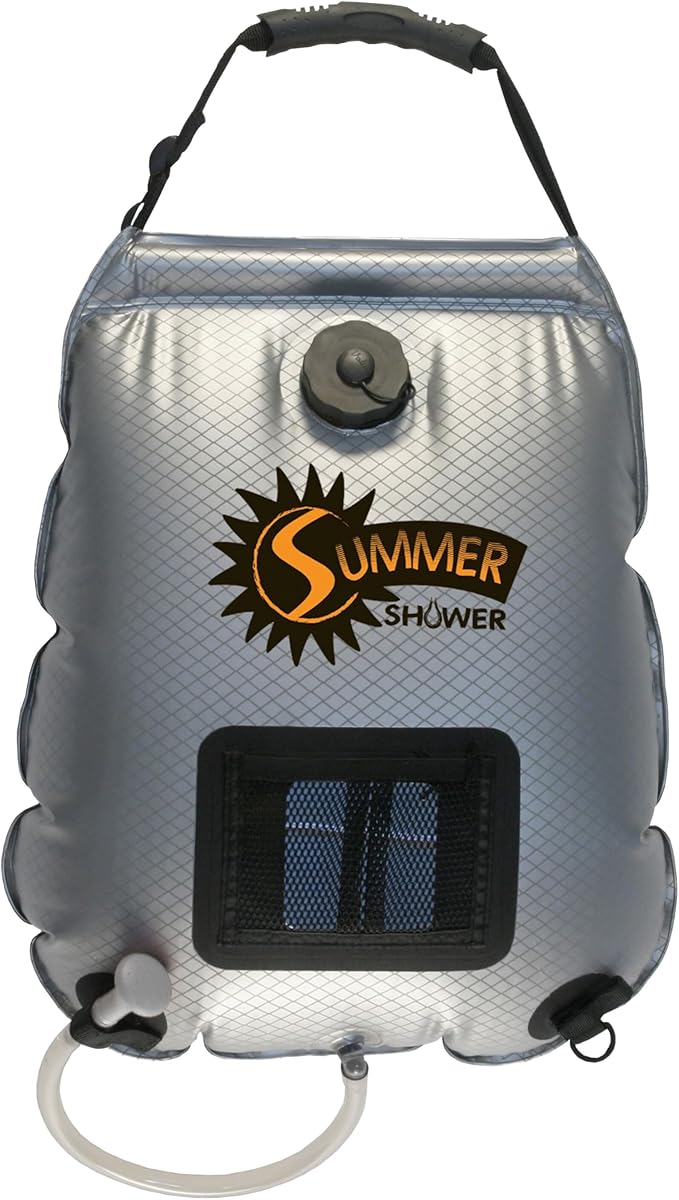 Outdoor Solar/Gravity Shower