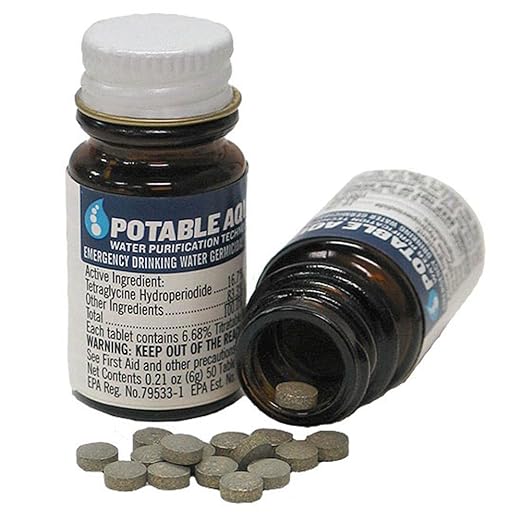 Potable Aqua Water Purification Tablets
