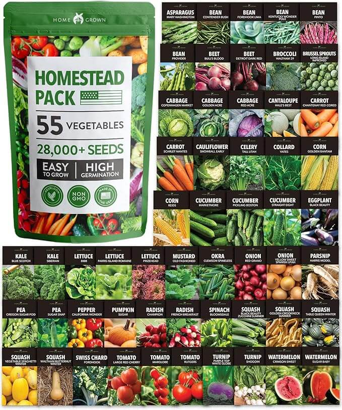 𝗨𝗦𝗔 Heirloom 𝗡𝗢𝗡-𝗚𝗠𝗢 Seeds for Planting